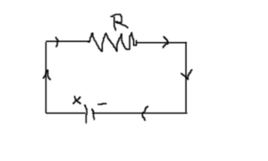 electromotive force explaination circuit